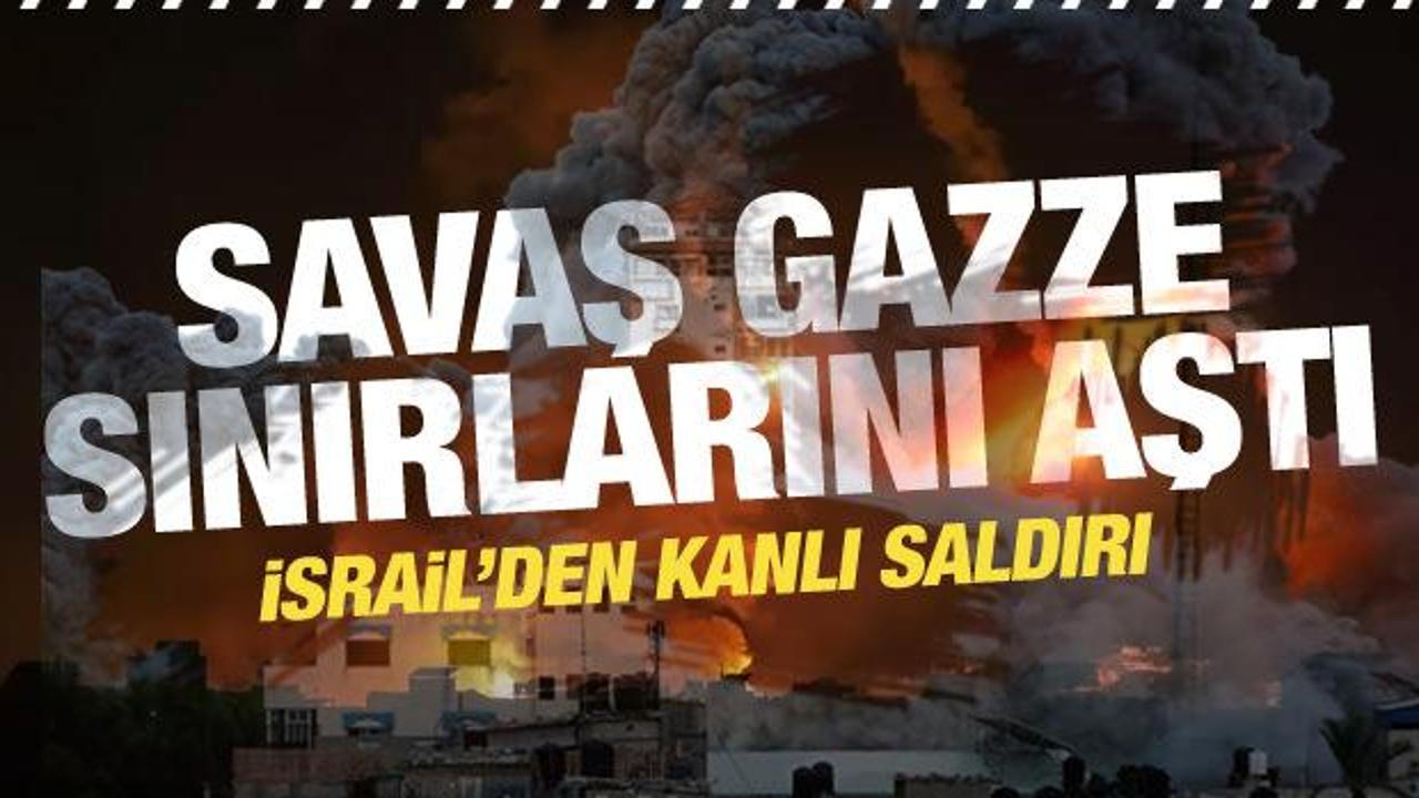 Savaş Gazze sınırlarını aştı! İşgalci İsrail gece baskını düzenledi