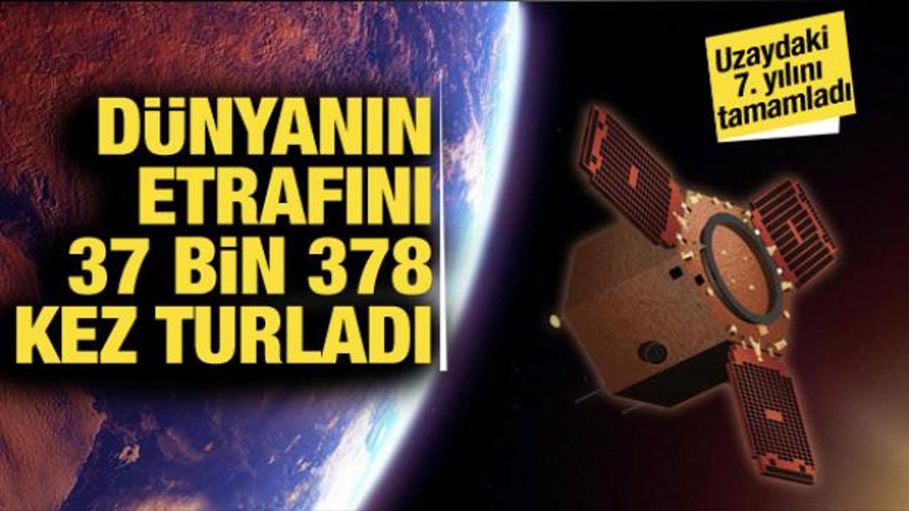 Uzaydaki 7. yılını tamamladı:  “Dünyanın etrafını 37 bin 378 kez turladı”