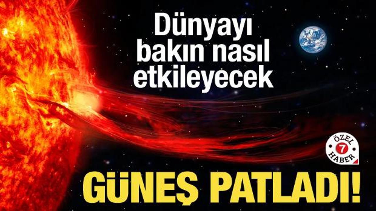 X sınıfı güneş patlaması gerçekleşti… İlk olumsuz haberler ABD’den geldi