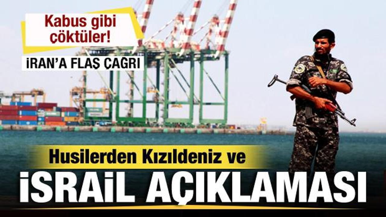 Husilerden son dakika İsrail ve Kızıldeniz açıklaması! İran’a flaş çağrı…