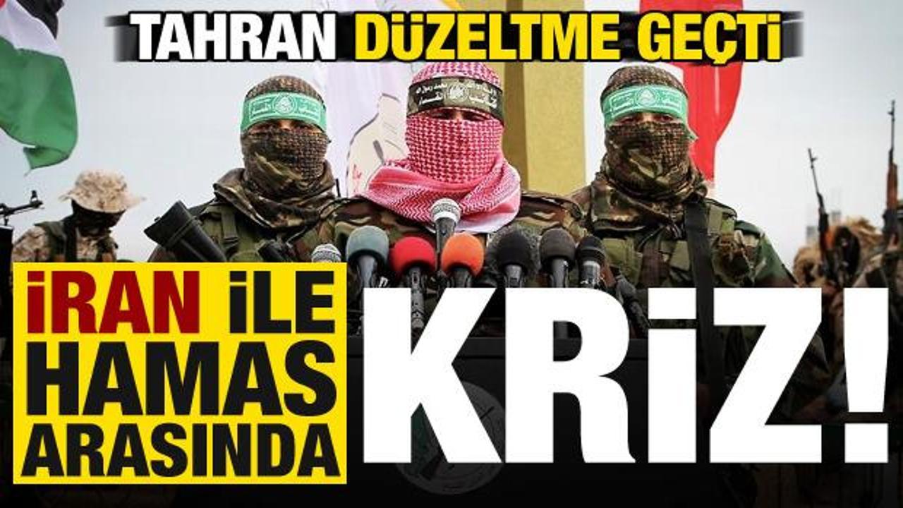 Son dakika: İran-Hamas arasında kriz! Tahran düzeltme geçti…