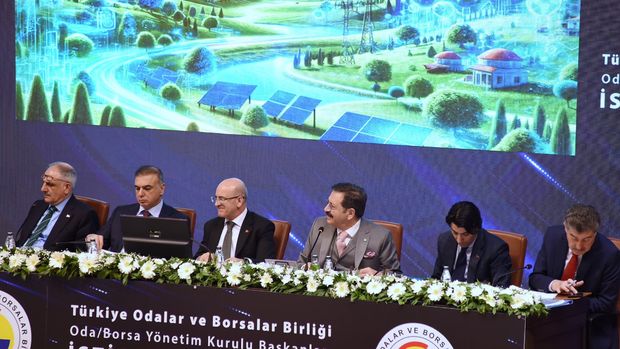 Bakan Şimşek TOBB toplantısına katıldı