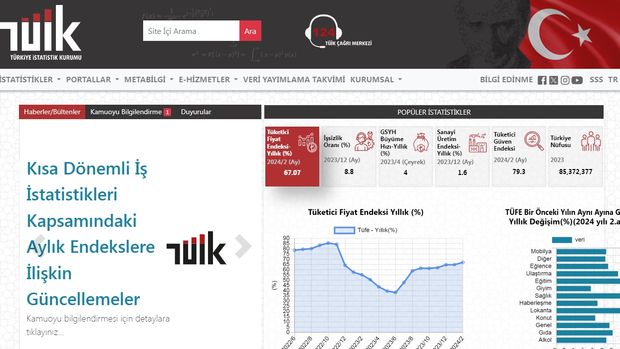 TÜİK, 2 yeni endeks yayımlamaya başlıyor