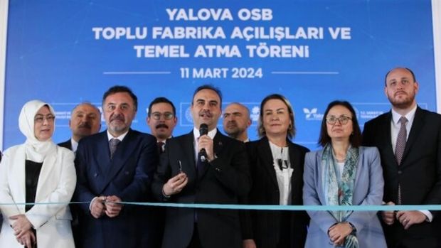 Yalova Makine OSB’de toplu temel atma töreni gerçekleştirildi