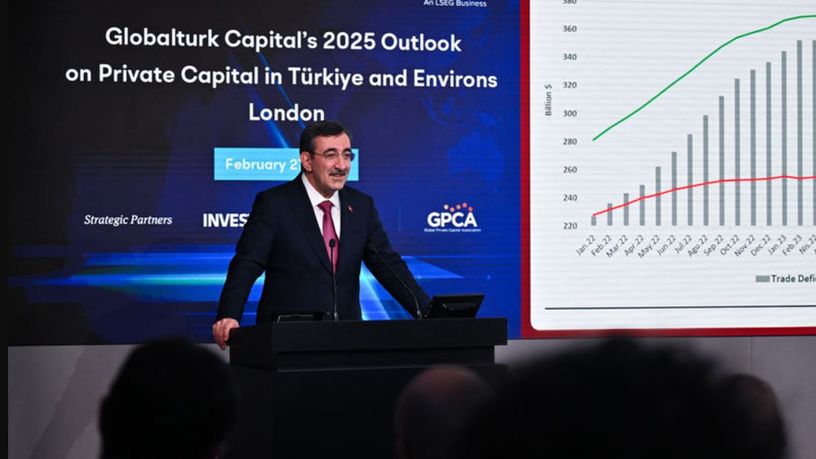 Cumhurbaşkanı Yardımcısı Yılmaz Londra’da yabancı yatırımcılarla buluştu