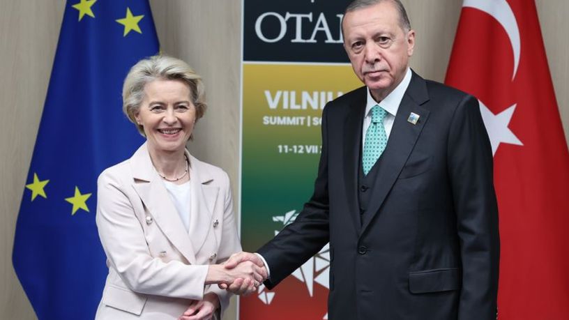 Erdoğan, Ursula von der Leyen ile telefonda görüştü